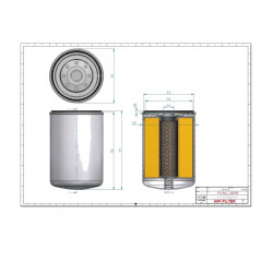 Filtre d'aération FSR 504