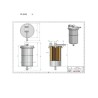 Filtre à gasoil FT24 V