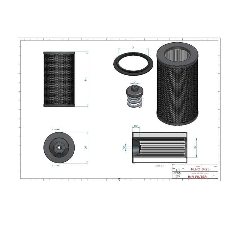 Filtre hydrauliqueKH 63554