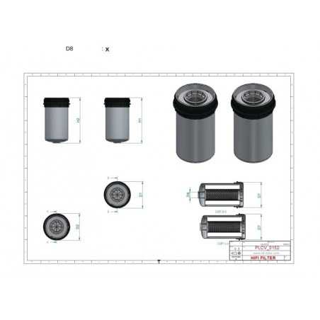 Filtre à gasoil KN40741