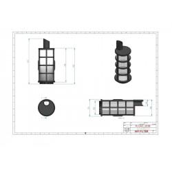 Filtre à gasoil MO7002