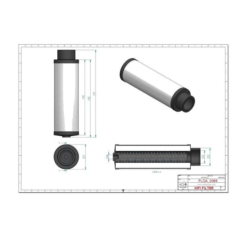 Filtre séparateur air/huile OA1185