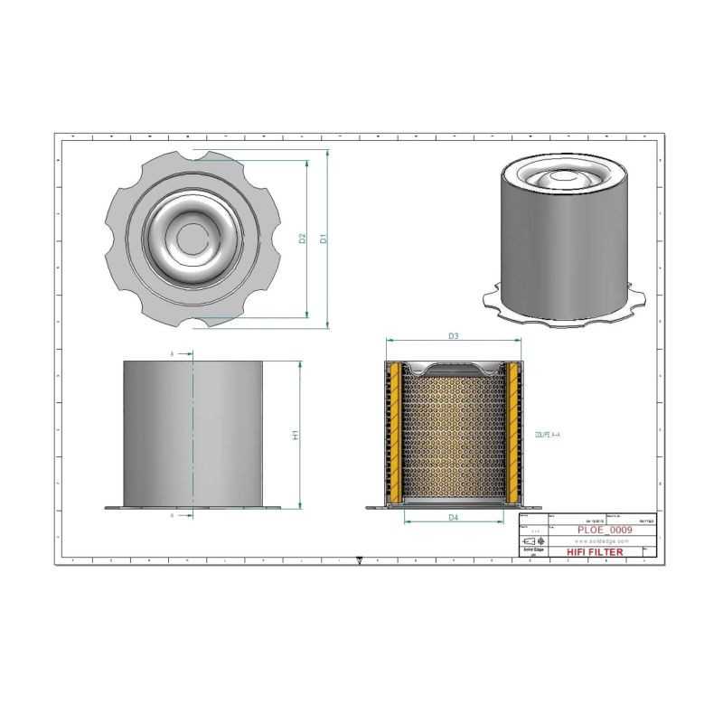 Filtre séparateur air/huile OE3018
