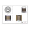 Filtre séparateur air/huile OS5195