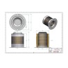 Filtre séparateur air/huile OT2118