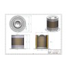 Filtre séparateur air/huile OT5851