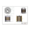 Filtre séparateur air/huile OT6313-01