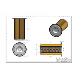 Filtre à air SA10025