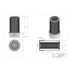 Filtre à air primaire SA10296K