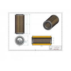 Filtre à air primaire SA10803