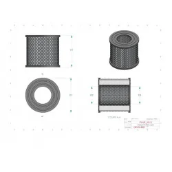 Filtre à air primaire SA11112
