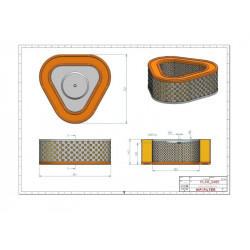 Filtre à air SA11134