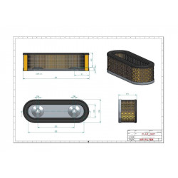 Filtre à air SA11135