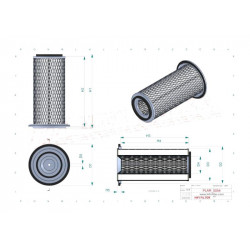 Filtre à air primaire SA11552