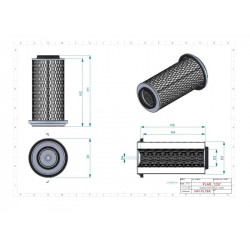 Filtre à air primaire SA11751