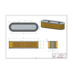 Filtre à air SA12003