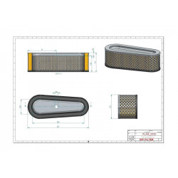 Filtre à air SA12017