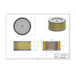 Filtre à air SA12018
