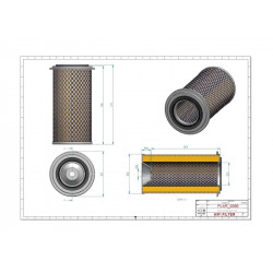 Filtre à air SA12093