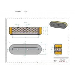 Filtre à air SA12107