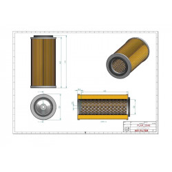 Filtre à air SA12108