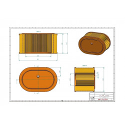 Filtre à air SA12127