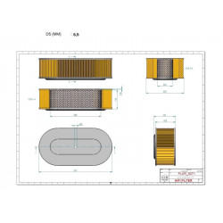 Filtre à air SA12177