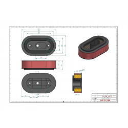 Filtre à air SA12204