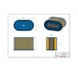 Filtre à air SA12207