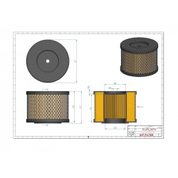 Filtre à air SA12213