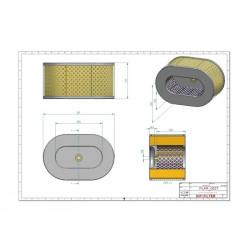 Filtre à air SA12256