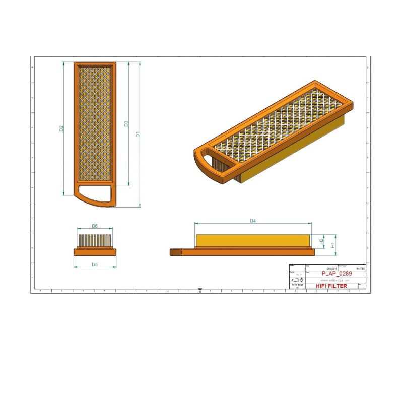 Filtre à air SA12257