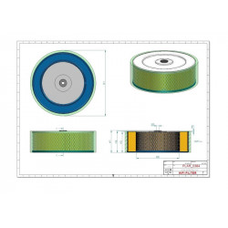 Filtre à air SA12264