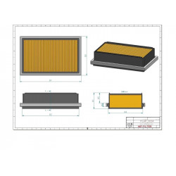 Filtre à air SA12275