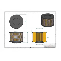 Filtre à air SA12298