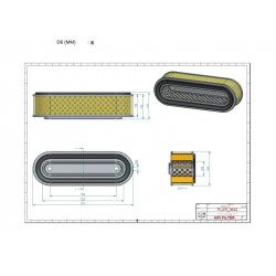 Filtre à air SA12302