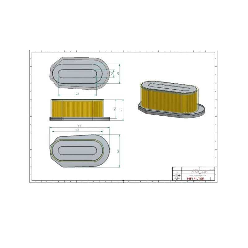Filtre à air SA12321