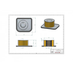 Filtre à air SA12322