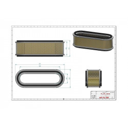 Filtre à air SA12329