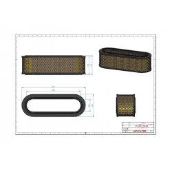 Filtre à air SA12344