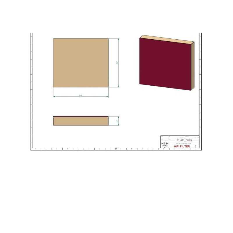 Filtre à air SA12373