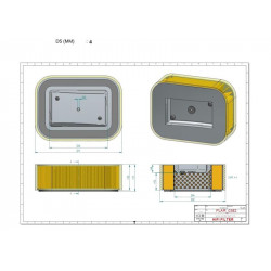 Filtre à air primaire SA12374