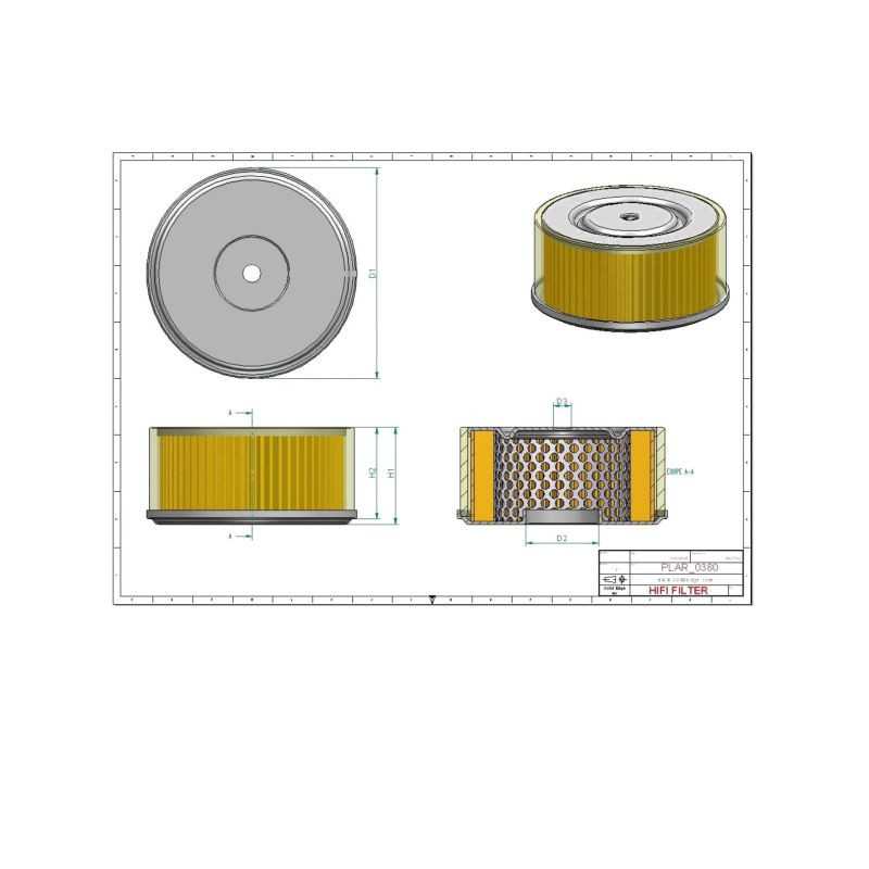 Filtre à air SA12410