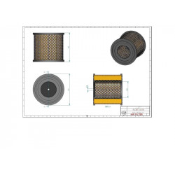 Filtre à air SA12424
