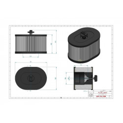 Filtre à air SA12437