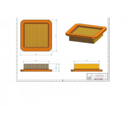 Filtre habitacle SA12577