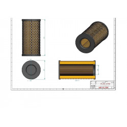 Filtre à air SA12703