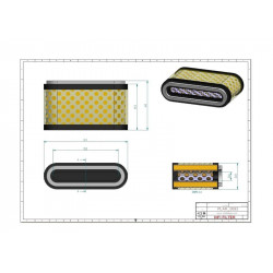 Filtre à air SA12727