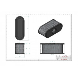 Filtre à air SA12736