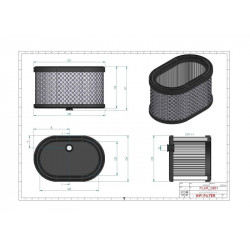 Filtre à air SA12740